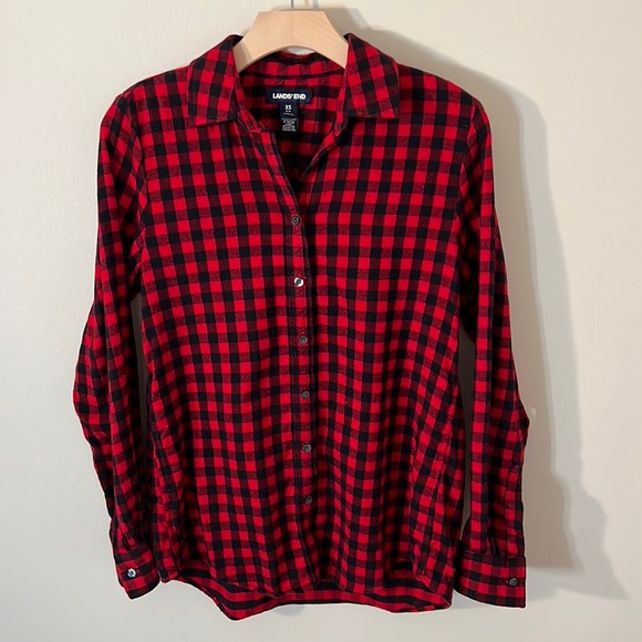 Lands’ End flannel - Picture 1 of 4
